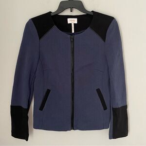 Laundry by Shelly Segal Women’s Full Zipper Crew Neck Jacket size 14